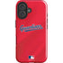 MLB Cleveland Guardians Alternate Road Jersey iPhone 16 Plus Impact Case